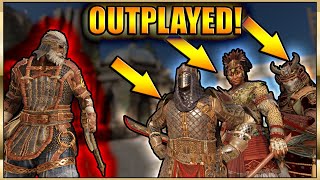 I just OUTPLAYED 3 Guys in a ROW - The GIGA BRAIN READ | #ForHonor