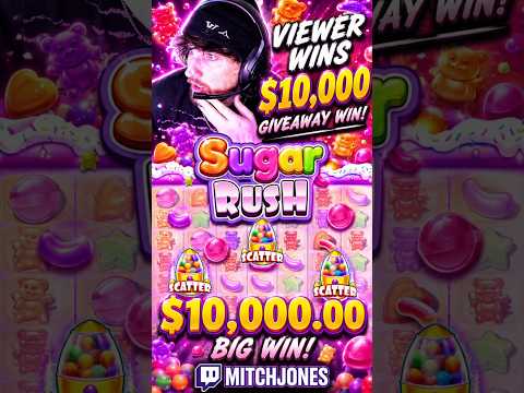GIVEAWAY WINNER HIT $10K ON SUGAR RUSH!