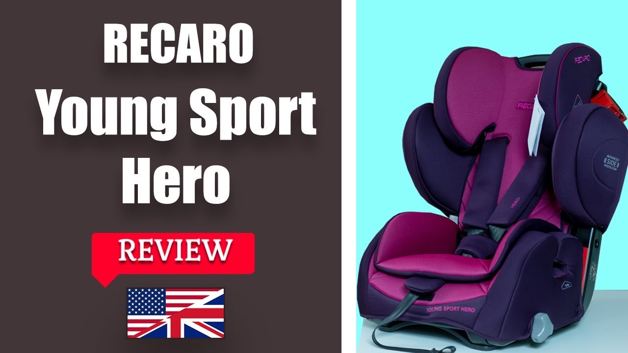 Siège auto évolutif Young Sport Héro groupe 1/2/3 - Recaro | Beebs