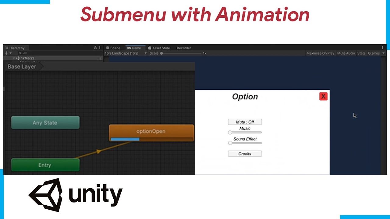Bagaimana Cara Membuat Animasi Scaling Up dan Scaling Down untuk Menu ...