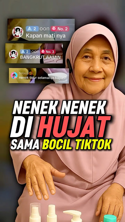 Kelakuan Bocil Tiktok Ngatain Nenek Nenek Jualan #shorts