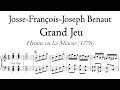 Benaut  grand jeu from la hymne en la mineur  metzler organ poblet hauptwerk