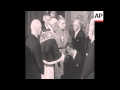 CAN 075 POPE PAUL VI AND ITALIAN PRESIDENT SEGNI GREET MINISTERS AND CROWDS