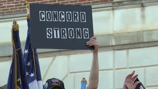 Families return to Concord’s tree lighting a day after multiple people were wounded