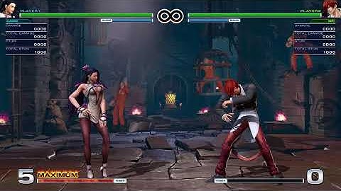 Luong Basic Max Mode Combo (Test Record II) - KOF XIV