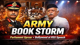 Army Book Uproar & Bollywood at RSS Event