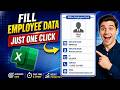 Auto-Generate Employee ID Cards Using Excel Formulas