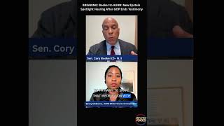 BREAKING: Booker to AURN: New Epstein Spotlight Hearing After GOP Ends Testimony