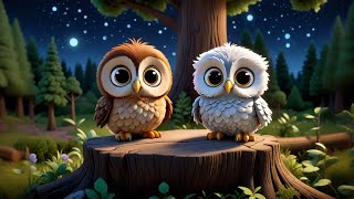 Three Baby Owls Say Hoot-Hoot-Hoot | Animal Sound Song for Kids | Fun Nursery Rhymes