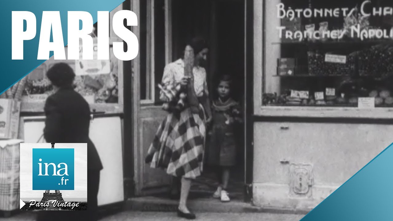 1957  Le dimanche  Paris  Archive INA