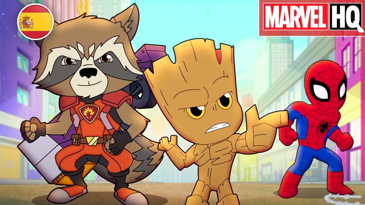 Download Aventuras de los superhéroes de Marvel | ¡Spidey, Rockey y Groot, engañados! | Marvel HQ España