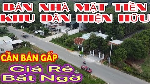 Bán nhà Mặt tiền đường lớn Củ Chi dt 7m x 75m khu dân cư hiện hữu giá rẻ