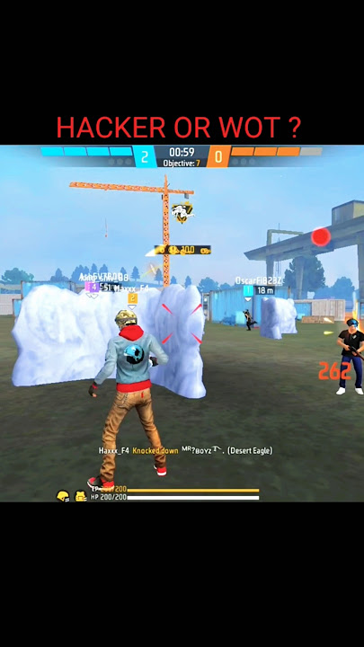 HACKER OR WOT? 💀#freefire #shortsfeed #viral #trendingshorts #1vs4#hacker#asplaysyt1 #nonstopgaming