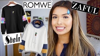I SPENT $200 ON CHEAP WEBSITES // Try-On Haul | ItsMandarin