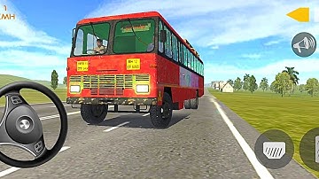 Bus driving gameplay 😍 Indian Sleeper Bus Simulator  _ #2023 | android gameplay _ gadi wala game