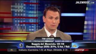 Nuggets vs Mavericks Game 5 - Chauncey Billups Highlights and Analysis - 2009 NBA Playoffs