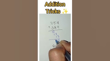 Addition Shortcut Tricks ✨||Add Number in seconds! 🔢,#rumaiyamathtricks #tricks #maths #addition