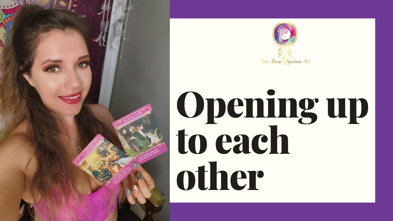 TWIN FLAME READING | Opening up to each other and agreeing to a relationship 💕