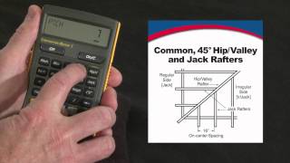 How to do Rafter Calculations -- Commons, Hips\/Valleys, Jacks | Construction Master 5