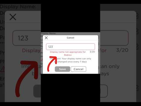 ‘Display name not appropriate for Roblox’