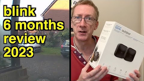 Blink Outdoor Camera Review 2023 - 6 MAANDEN Review!