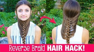 Looking for the quickest way to get a cute braid hairstyle in under
two minutes? then this hair hack is you! has be one of coolest hair...