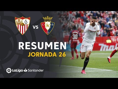 Sevilla Osasuna Goals And Highlights