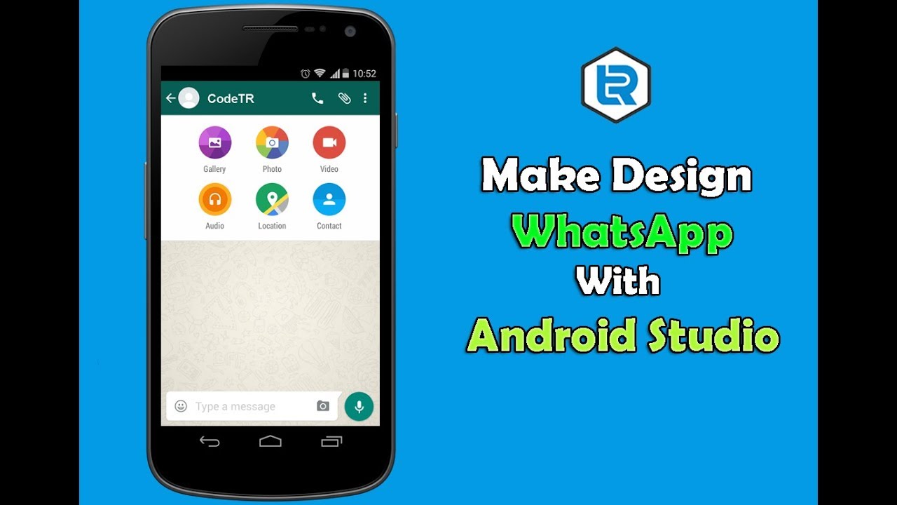 How To Make Android Design Whatsapp