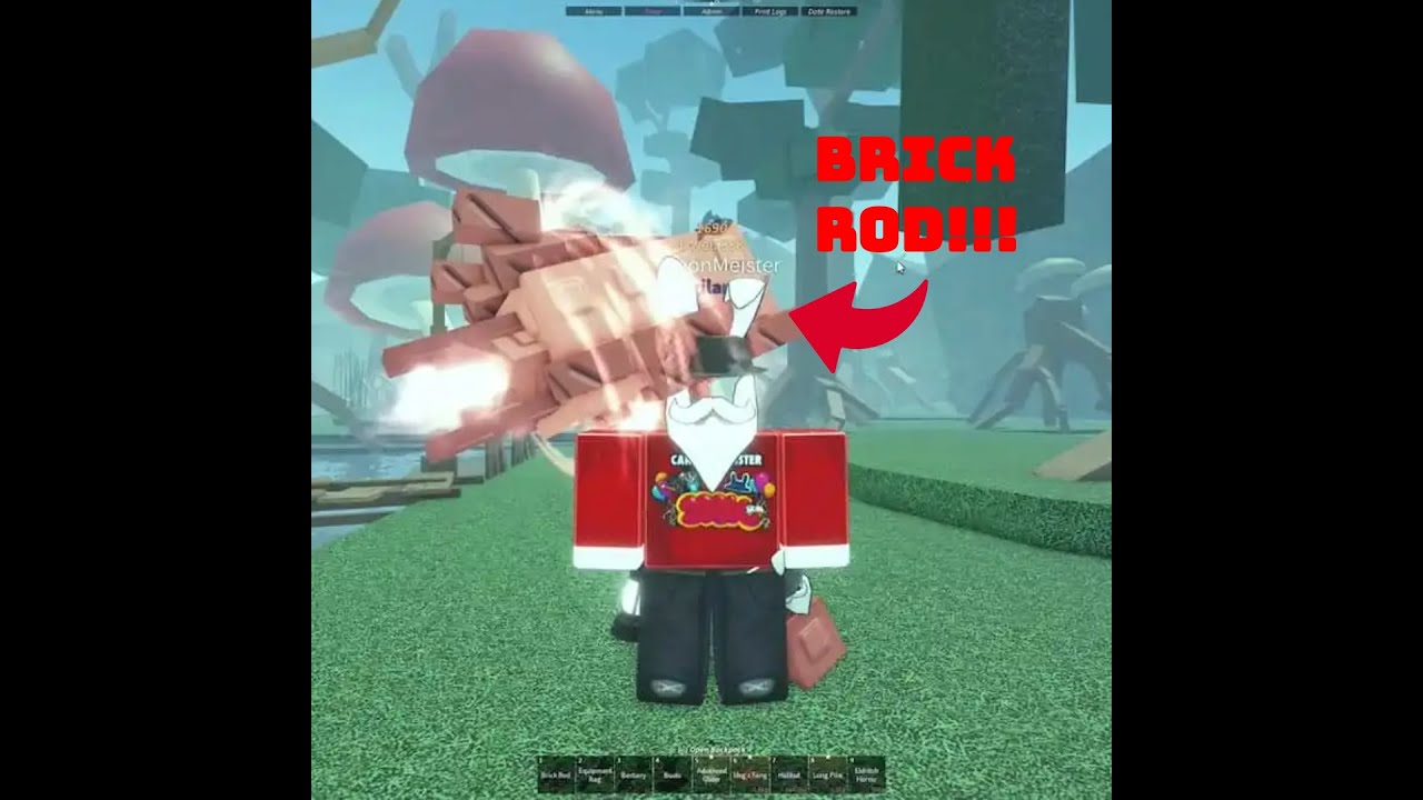 how to get brick rod in fisch!! simple and easy tutorial - YouTube