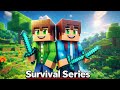 Minecraft New Survival Series Ep ( 1 ) || With My Brother @ddbrothers89 