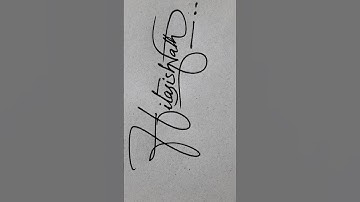 Signature ✍ Design for Hitasish Nath❤#trending #viral #reels #art #shortvideo #short #shorts