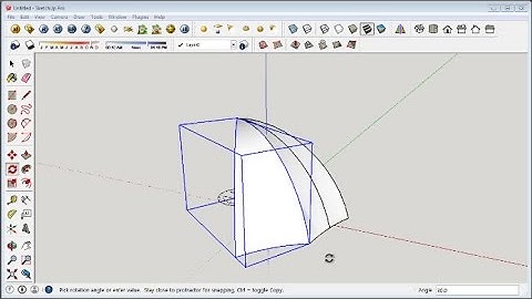 Sketchup Surface Curved Modeling