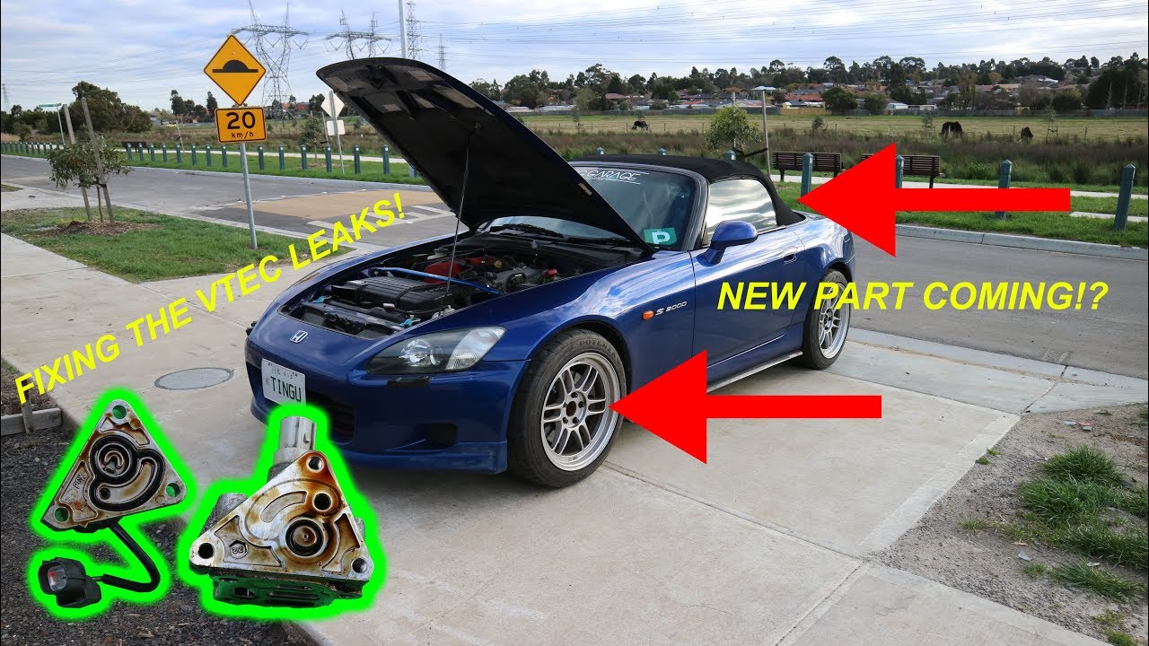 FIXING THE VTEC SOLENOID LEAK + A NEW PART FOR THE S2K? YouTube