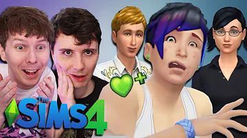 DALIEN’S THROUPLE ERA - Dan and Phil play The Sims 4: Season 2 #11