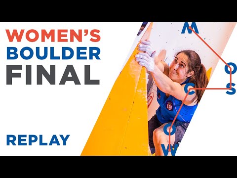 IFSC World Championships Moscow 2021 || Women?s Boulder Final