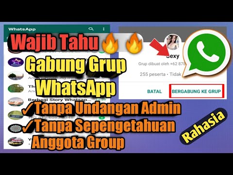 Cara Gabung Grup Whatsapp Otamatis Tanpa Diundang Admin