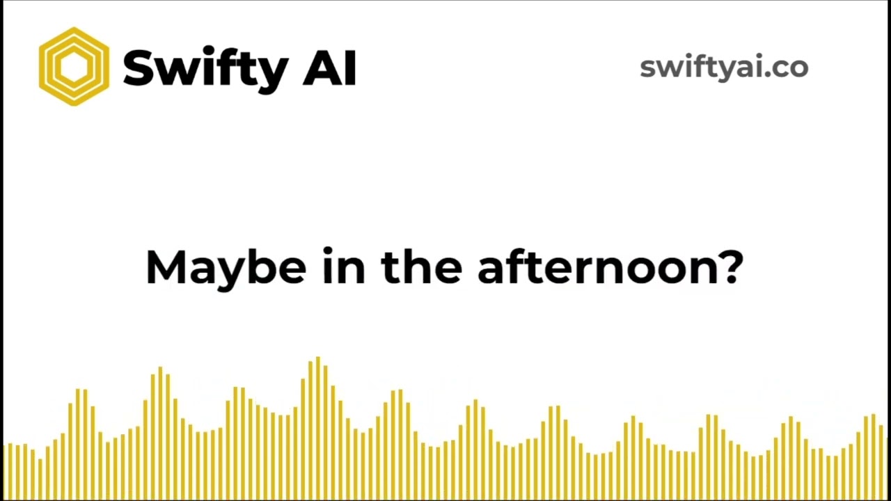 Swifty AI product explainer video