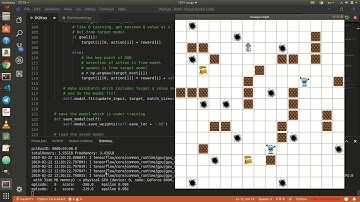 Wumpus world game deep Q learning networks with Keras and Python
