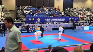 22nd AKF Bali, Indonesia | Male Team Kumite | UZB vs JOR | Aljafari