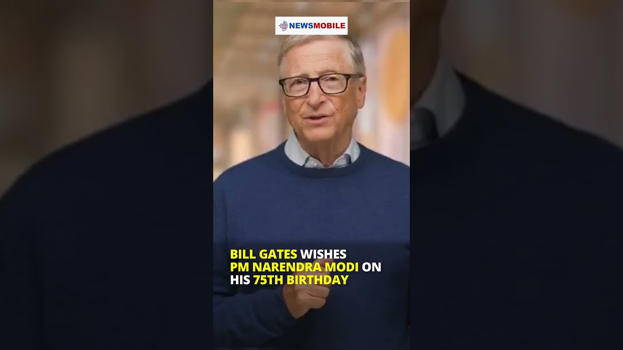 Bill Gates Wishes PM Narendra Modi on His 75th Birthday