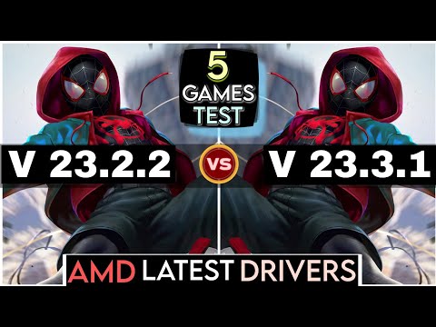 AMD Driver (23.2.2 vs 23.3.1) | AMD Radeon 23.3.1 New Driver Update | Test In 5 Games | RX 560