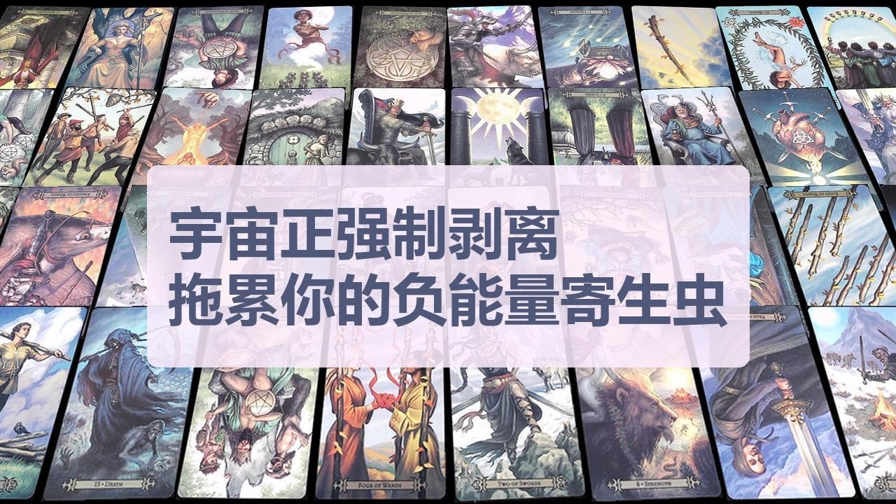 Tarot✨宇宙正强制剥离拖累你的负能量寄生虫