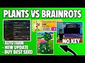 Plants Vs Brainrot Pastebin | Auto Farm, Buy Best Seed, AFK Farm (NO KEY 2025) 🌱