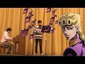 Playing Giorno’s theme at a school cultural event Piano Violin Duet