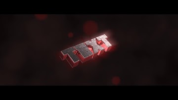 SICK RED INTRO TEMPLATE [Blender Only] Best?