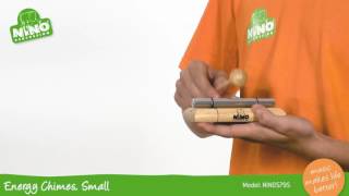 Nino Percussion NINO579S-OR Small Handheld Energy Chime Orange 