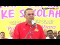 Shafei Rasmi Majlis Bantuan Persekolahan 'Ceria Ke Sekolah'