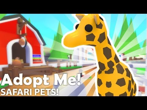 Roblox Adopt Me Pet Giraffe