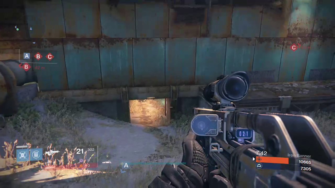 destiny lucky no scope