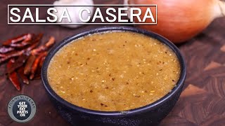 Salsa Casera - Salsa de Chile de Arbol - Mexican Food